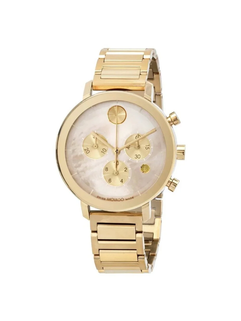 NWT Movado BOLD Evolution Chronograph Quartz Ladies Watch